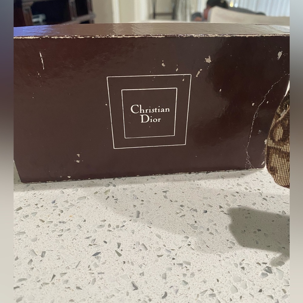 AUTHENTIC DIOR VINTAGE TROTTER DIORISSIMO CLUTCH - Picture 3 of 7